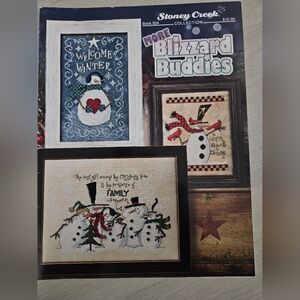Stoney Creek Collection More Blizzard Buddies Book #504 Counted Cross Stitch